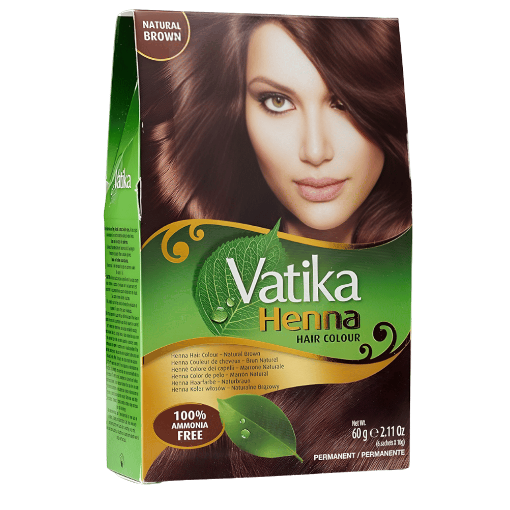 Vatika Natural Brown Hair Color 60 g buy online USA - 1